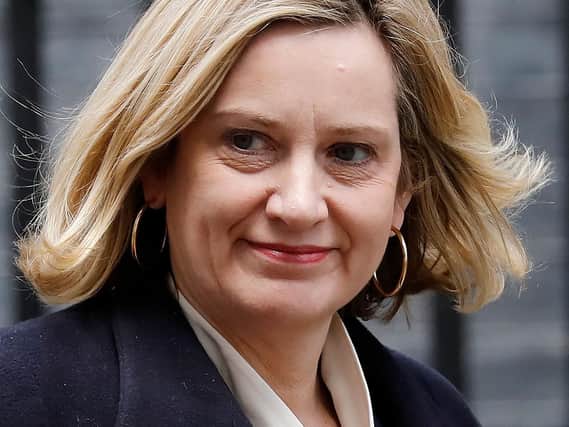 Amber Rudd has defended the changes to the state pension age for women.