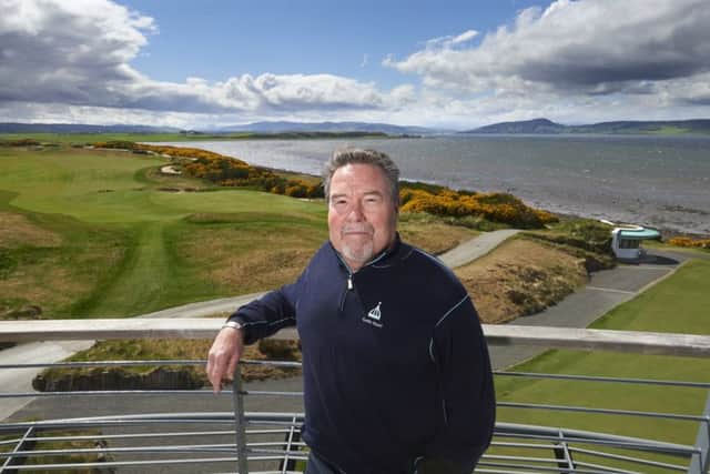 Mark Parsinen, pictured at the spectacular Castle Stuart Golf Links, which he co-designed.