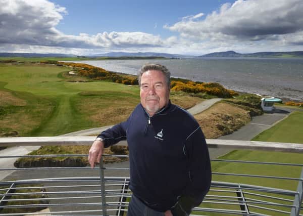Mark Parsinen, pictured at the spectacular Castle Stuart Golf Links, which he co-designed.