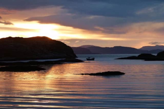 The Isle of Coll goes even further than Moffat - it has no streetlights at all. In 2013 it was named Scotland's second Dark Sky Park and the world's second Dark Sky Island.