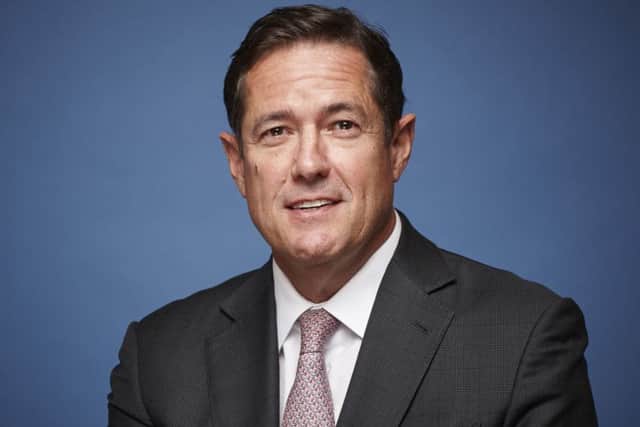 Barclays chief executive Jes Staley is to launch the banks second Thriving Local Economies drive at a Kilmarnock school today. Picture: Debra Hurford Brown/Barclays/PA Wire