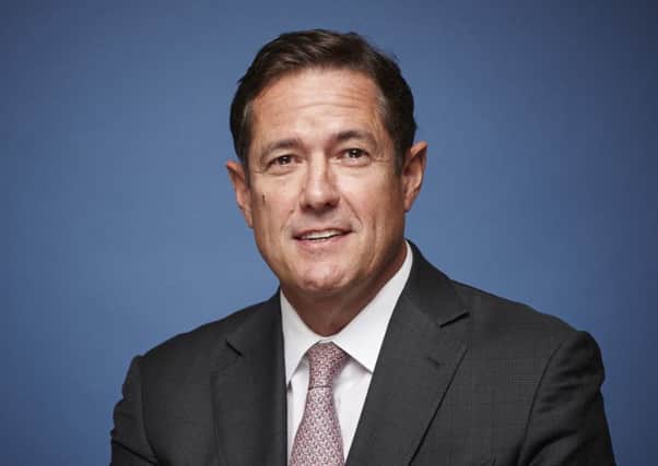 Barclays chief executive Jes Staley is to launch the banks second Thriving Local Economies drive at a Kilmarnock school today. Picture: Debra Hurford Brown/Barclays/PA Wire