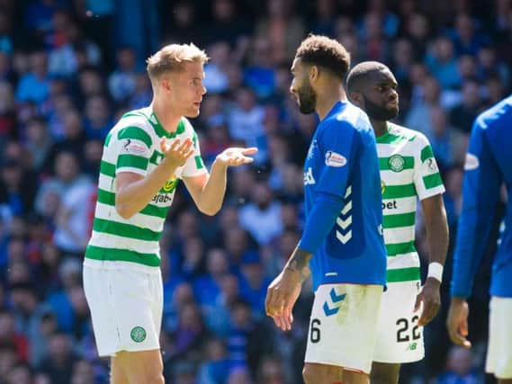 Kristoffer Ajer and Connor Goldson impressed. Picture: SNS