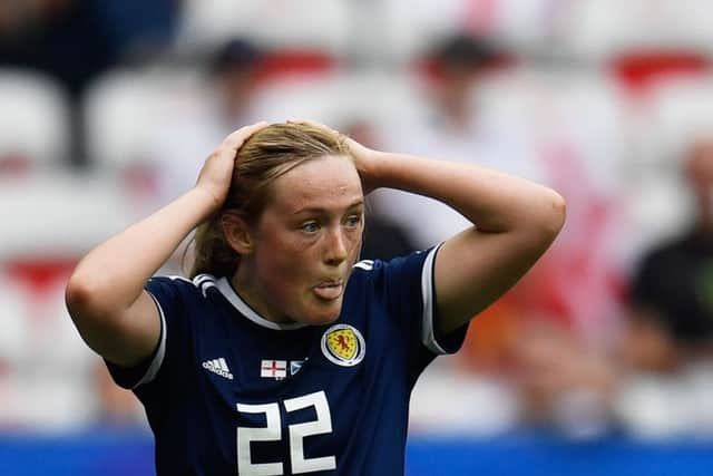 Erin Cuthbert says Scotland must cope with adversity during the World Cup. Picture: Getty.