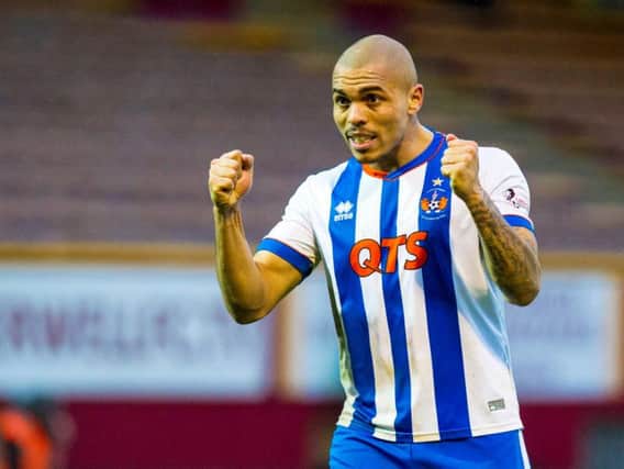 Josh Magennis has been linked with a move to Rangers. Picture: SNS