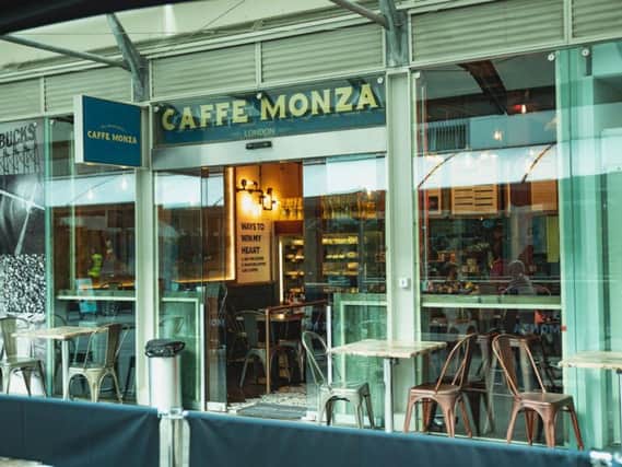 The London branch is Caffe Monza's third overall. Picture: sagargcreative.com