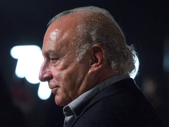 Topshop tycoon Sir Philip Green's retail empire is threatened with collapse. Picture: PA