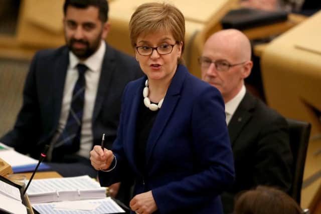 First Minister Nicola Sturgeon says Scotland and the UK are travelling down different political paths. Picture: PA