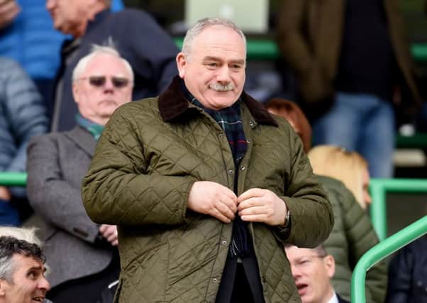Hibs chairman Rod Petrie is set to become SFA President. Picture: Craig Foy/SNS