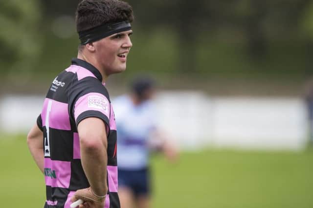 Ayr blindside Marshall Sykes is seen as a hybrid  six/second row by coach Carl Hogg. Picture: SNS/SRU