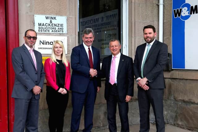 From left: Damian Marinello, Lauren Wright, Lorne Crerar, Ian Davidson and Chris Kerr. Picture: Contributed