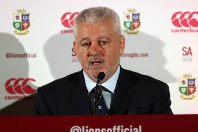 Warren Gatland, the newly appointed British and Irish Lions head coach. Picture: Bryn Lennon/Getty Images