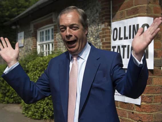 Nigel Farage launched the Brexit party in November 2018 after quitting UKIP