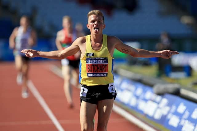 Andrew Butchart is targeting his own Scottish 3,000m record at the Diamond League meeting at the Bislett Stadium in Oslo. Picture: Clint Hughes/Getty