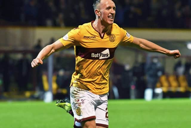 David Turnbull scored 15 league goals for Motherwell last season. Picture: SNS
