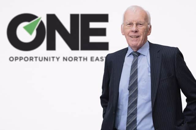 Opportunity North East (ONE)s chairman Sir Ian Wood said a 'transformational mindset' is needed for the energy transition. Picture: Ross Johnston/Newsline Media
