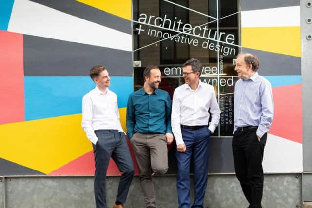 From left: Jonathan McQuillan, Stuart Russell, Adam Bell and Stephen Lamb. Picture: Scottish Enterprise 2019