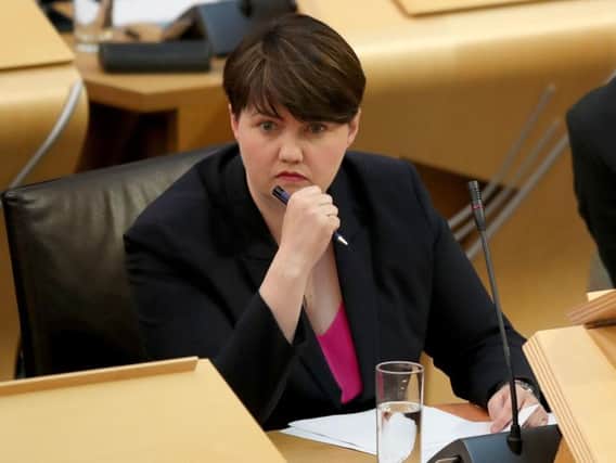Ruth Davidson said most Scots did not want another referendum