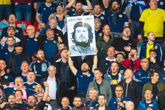Rangers have the biggest percentage of Scotland supporters.Picture: SNS