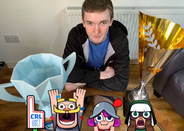 Liam 'Thunderstruck' McCarron with his 2019 trophies