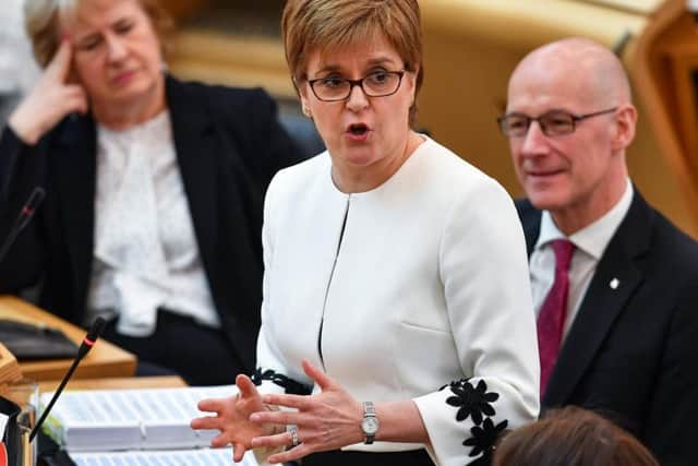 Nicola Sturgeon has called on Scottish Labour to reconsider their stance on a second Scottish independence referendum. Picture: PA