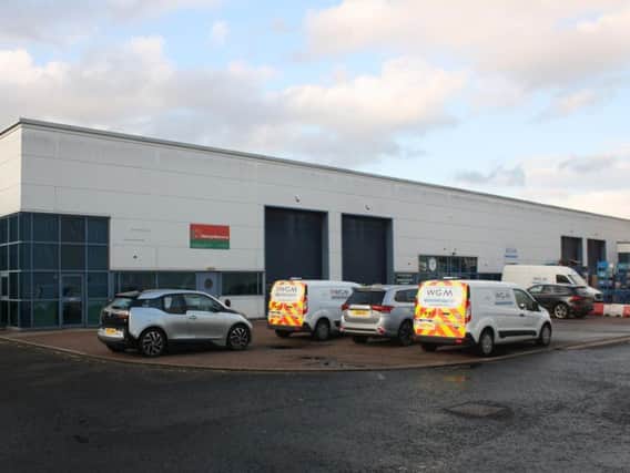 Clifford Court at Ibrox Business Park has been sold to Buccleuch Property Group for 875,000. Picture: Contributed