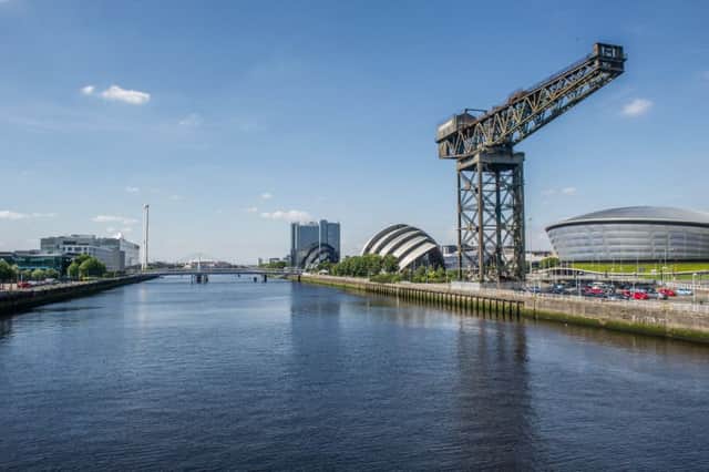 The Clyde is largely bereft of river traffic despite major developmennts such as the SEC. Picture: John Devlin