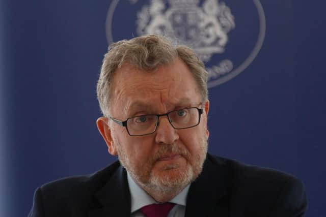 Secretary of State for Scotland David Mundell.