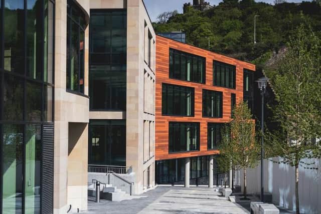 Keys to the new UK government hub in central Edinburgh have been handed over ahead of schedule. Picture: Contributed