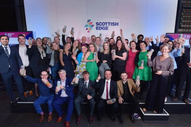 Each of the Scottish Edge winners took home an up to six-figure share of theprize pot. Picture: Sandy Young