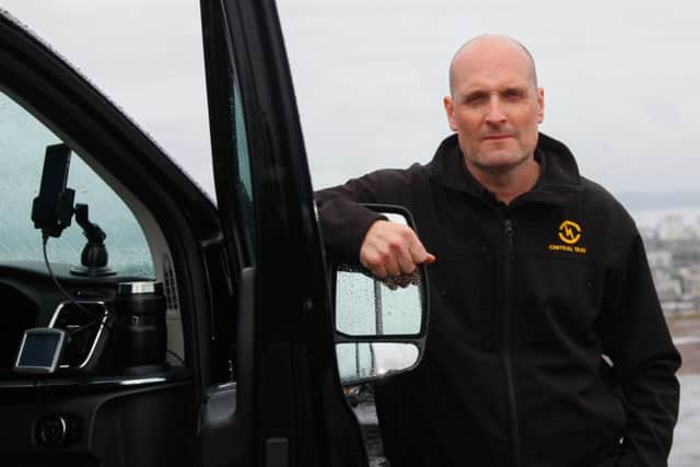 Taxi driver Danny Tebb is facing large bills due to problems with air filters on latest black cab models in order to comply with new low emission zones in Scottish city centres.