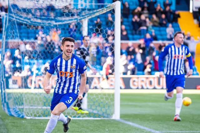 Greg Taylor was very impressive for Kilmarnock helping the side finish third. Picture: SNS