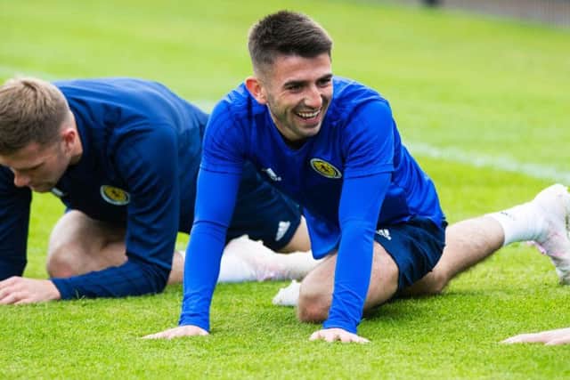 The player's performances were rewarded with a Scotland call up. Picture: SNS