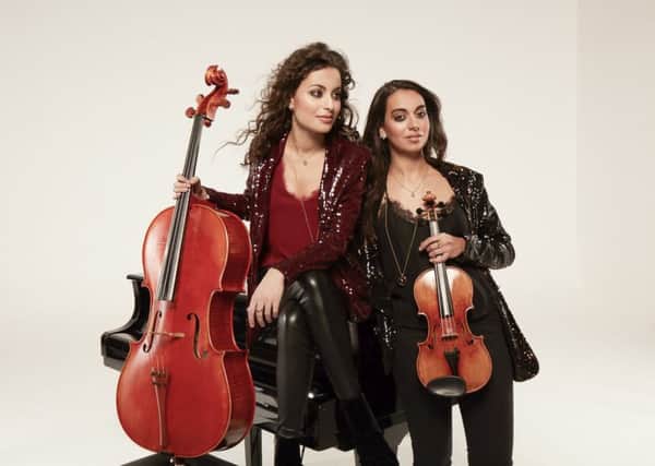 The RSNO's concert included duets by the Ayoub sisters