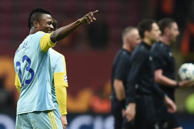 Celtic are keen on forward Patrick Twumasi. The Alaves forward has previous against Celtic in Champions League football with Astana. (Football Ghana)