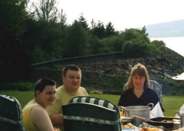 Margaret Fleming in pictures taken more than 20 years ago including on a picnic with Edward Cairney and Avril Jones. Picture: Contributed