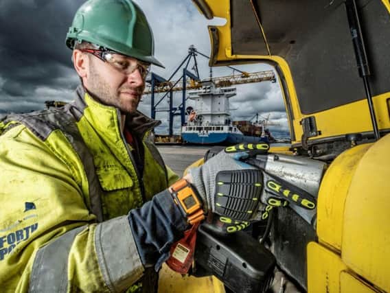 The port group has upgraded its Reactec technology to help stop its staff developing HAVS. Picture: Contributed
