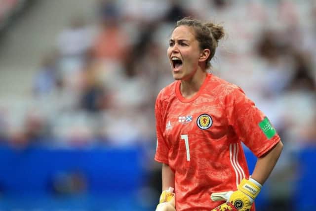 The opening goal went in above her and was thankful to Kim Little after missing a cross. However, produced a couple of good saves after the interval.