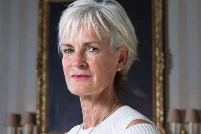 Judy Murray, pictured at her son Andys Cromlix Hotel near Dunblane, turns 60 in September and will mark the occasion either with a cookery course in Tuscany or a trip to Auschwitz. Picture: Robert Perry
