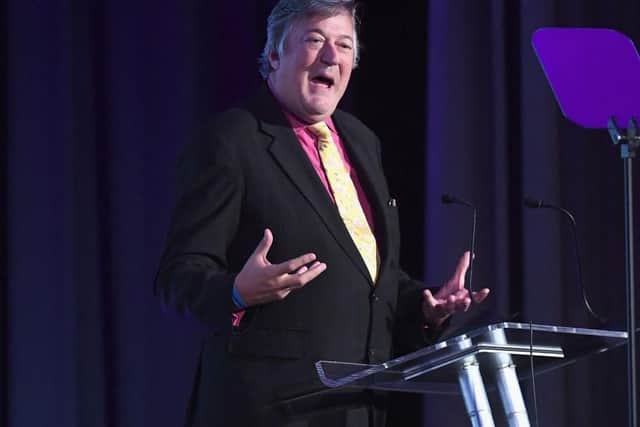 A comedian with one of Britain's most recognisable voices, you might spot Stephen Fry on the streets of Edinburgh this year between his readings of his best-selling trilogy "Mythos: Men," which brings Ancient Greece to life.
