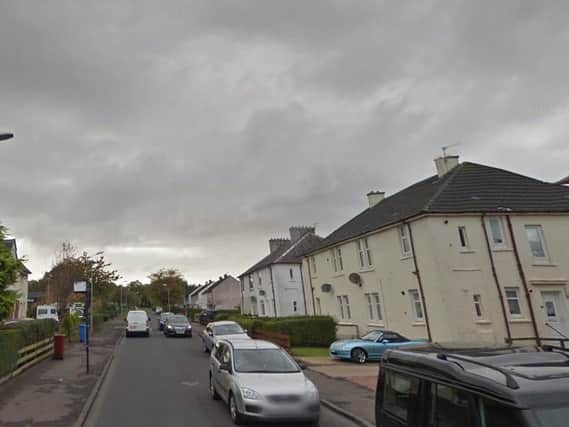 The incident occurred on Kirktonholme Road in East Kilbride