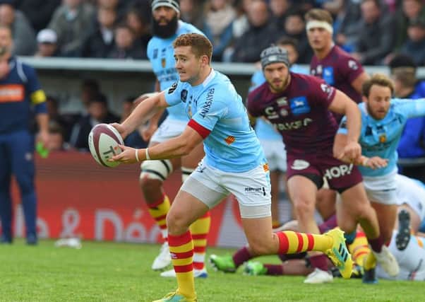 Paddy Jackson is leaving Perpignan to join London Irish. Picture: AFP/Getty Images