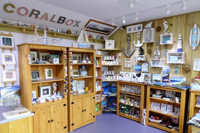 Eilidh Carr has customers who order gifts online from Berneray from as far afield as America and Australia.