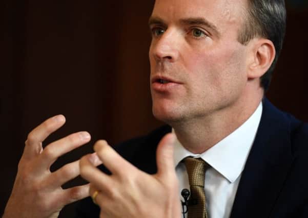 Former Brexit Secretary Dominic Raab has launched an attack at fellow Tory leadership hopeful Boris Johnson. Picture: Leon Neal/Getty Images