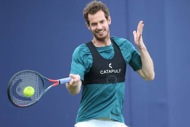 Andy Murray has not played competitively since the first round of the Australian Open in January. Picture: Getty Images