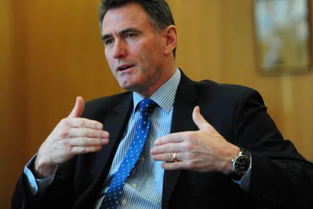 Ross McEwan  pleased this merger has concluded. Picture: Ian Rutherford