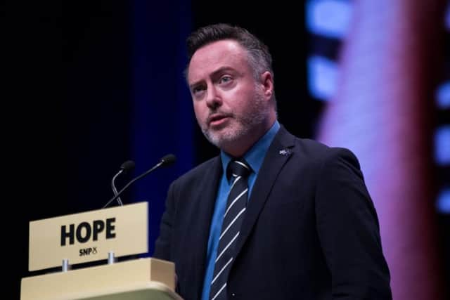Alyn Smith has apologised to the Brexit Party chairman over his remarks