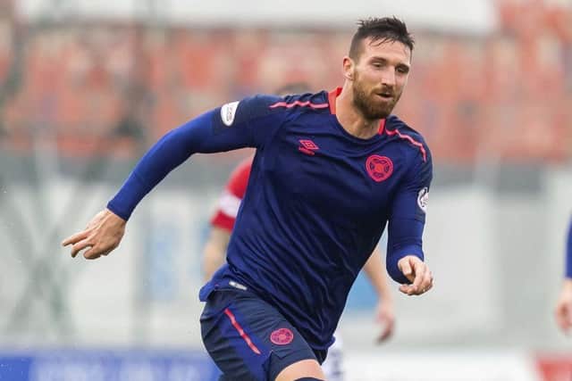 David Vanecek was expected to be Hearts goalscoring saviour but proved a flop at Tynecastle. Picture: SNS.