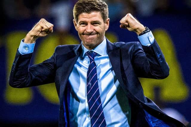 Steven Gerrard hopes to have much to celebrate in Europe this coming season.