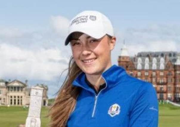 Hazel McGarvie has been chosen to compete in the Vagliano Trophy against the Continent of Europe.